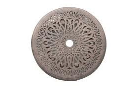Cast Aluminum Lazy Susan 24" - Antique Bronze