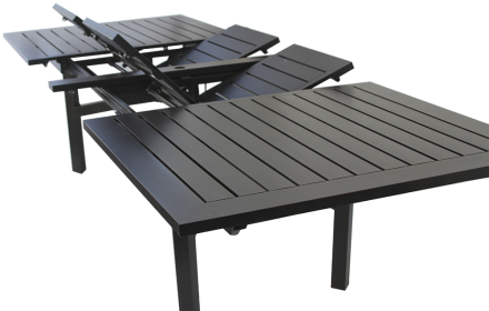 Heritage Outdoor Living Rectangle Extendable Dining Table - Series 4000