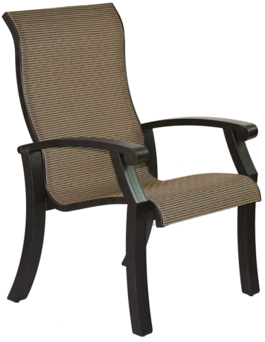 Barbados Sling Dining chair - Antique Bronze