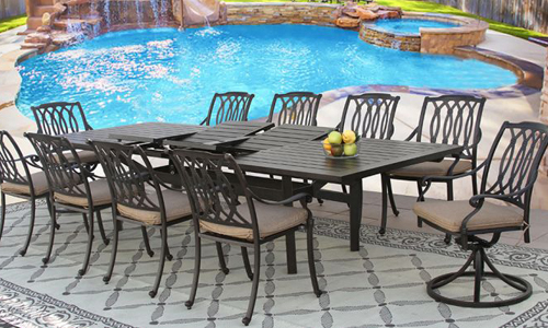 extendable table set